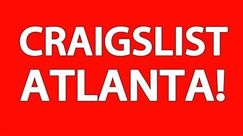 craigs list atlanta|More.